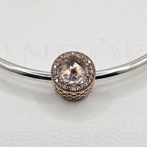 ♥️ Authentic Pandora ⭐️RETIRED⭐️ ROSE HEART CHARM